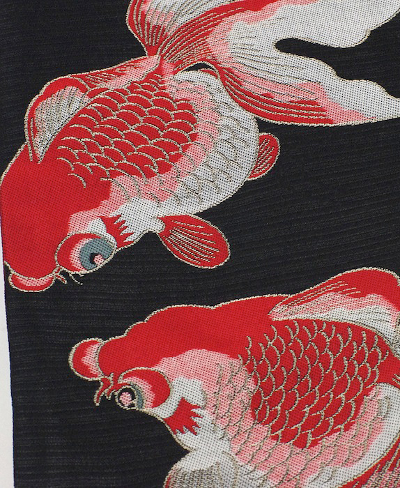 細帯 金魚 赤