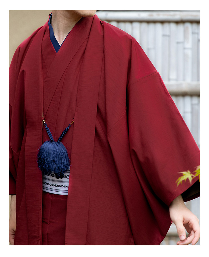 男羽織) 羽織 メンズ 男性 着物 洗える 9color 和服 大きいサイズ